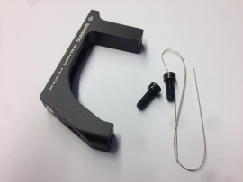 Shimano Disc Adapter Vorderrad Postmount/Flatmount 160mm