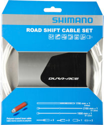 Shimano Dura Ace 9000 Schaltzug-Set weiss Road