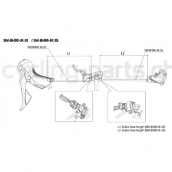 Shimano GRX BL-RX812 Disc Zusatz-Bremshebel rechts
