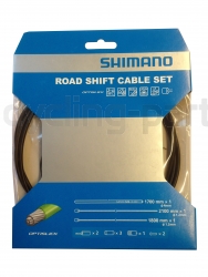 Shimano Road Shift Optislick Schaltzug-Set schwarz