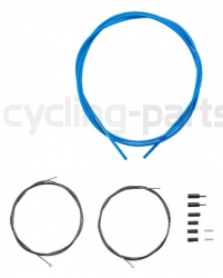 Shimano Road Shift Optislick Schaltzug-Set blau