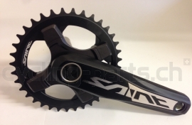 Preview: Shimano Saint FC-M820 1x10 36 Zähne 165mm Kurbelgarnitur