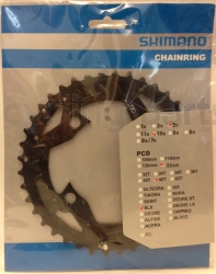 Shimano SLX FC-M672 40 Zähne 3x10 Kettenblatt
