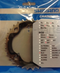 Shimano SLX FC-M672 30 Zähne 3x10 Kettenblatt