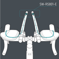 Shimano Di2 SW-RS801-E Satelitten/Sprinter-Schalter