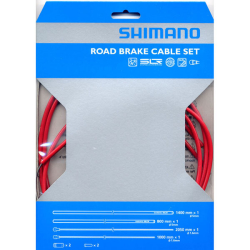 Shimano Bremszug-Set rot Road