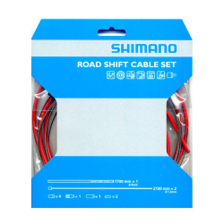 Shimano Dura Ace Schaltzug - Set rot Road