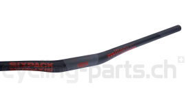 Sixpack Racing Millenium805 Carbon 35 805mm/20mm schwarz/rot Lenker