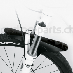Preview: SKS Spritzschutz Flap Guard schwarz