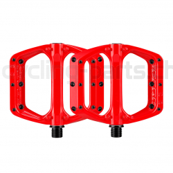 Spank Spoon DC Pedalen red