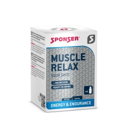 Preview: Sponser Muscle Relax Sour Shot Box à 4 x 30 ml