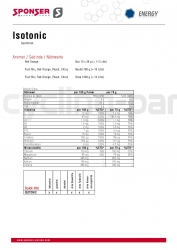 Sponser Isotonic Dose 1000g