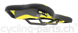 SQlab 611 Ergowave active ltd. Flow Yellow Breite 14cm Sattel