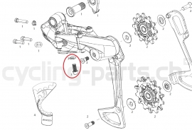 Sram XX1 Eagle/X01 Eagle Cable Anchor Bolt and Washer Kit