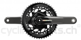 Sram Force AXS DUB 2x12 48-35 175mm black/iridescent Kurbelgarnitur