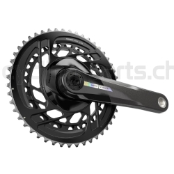 Sram Force AXS DUB 2x12 48-35 175mm black/iridescent Kurbelgarnitur