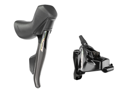 Sram Force eTap AXS™ HRD Flat Mount 12fach black/iridescent Schalthebel/Scheibenbremse hinten