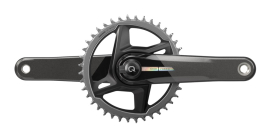 Sram Force Wide AXS Powermeter DUB 1x12 40 Zähne 172.5mm black/iridescent Kurbelgarnitur