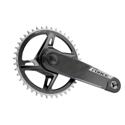 Sram Force AXS XPLR E1 Wide Powermeter DUB 1x12/1x13 42 Zähne 165mm black/iridescent Kurbelgarnitur