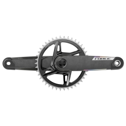 Sram Force AXS XPLR E1 Wide Powermeter DUB 1x12/1x13 42 Zähne 165mm black/iridescent Kurbelgarnitur