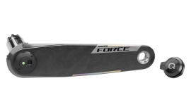 Sram Force AXS XPLR E1 Wide Powermeter Upgrade DUB 165mm black/iridescent Kurbelarm links