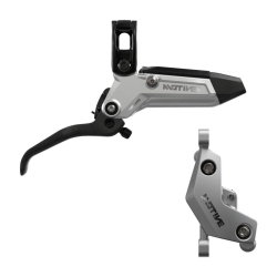 Sram Motive Ultimate Carbon clear anodized Scheibenbremse hinten