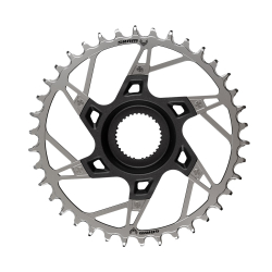 Sram XX Eagle AXS Transmission E-MTB Yamaha 38 Zähne 1x12 black/silver Kettenblatt