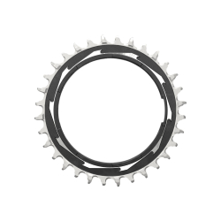 Sram XX SL Eagle Transmission Powermeter Direct Mount 3mm Offset 34 Zähne 1x12 black/silver Kettenblatt