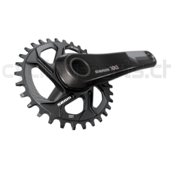 Sram XX1 BB30 32 Z. Direct Mount black Q-Faktor 168mm, Länge 175mm Kurbel