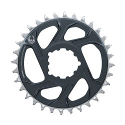 Sram XX1/X01 Eagle™ Boost Direct Mount 3mm Offset 30 Zähne lunar/polar grey 1x12 Kettenblatt