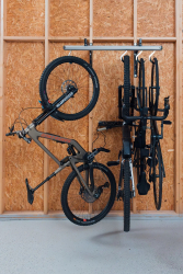 Stashed SpaceRail Bike Storage System / Wall Fahrrad-Aufhängesystem Wandmontage