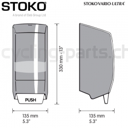 Stoko Vario® Ultra Spender Seifenspendersystem weiss