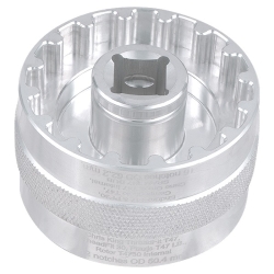 Preview: Super B TB-1076 T47 12/16 Nocken Dual-Sided Tretlager Werkzeug