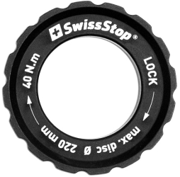 Swissstop Centerlock Bremsscheibenverschlussring bis 220mm 15mm/20mm