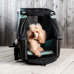 Thule Bexey Dog hazy green Grösse L Anhänger