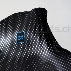 VELOSOCK Full Cover Waterproof For Road Bike Carbon blue