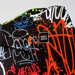 VELOSOCK Full Cover Waterproof For Road Bike Graffiti