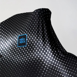 VELOSOCK Full Cover Waterproof For MTB Carbon Blue
