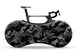 VELOSOCK Indoor Bike Cover Camo Black