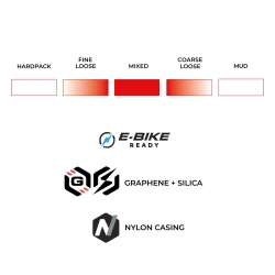 Preview: Vittoria Mezcal XC Race Graphene 2.0 TLR 29x2.25 brown/black Reifen