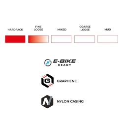 Vittoria Terreno T10 Hardpack Gravel Endurance G2.0 TLR E-25 brown 700x40 Reifen