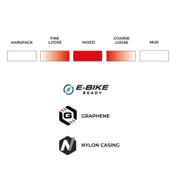 Vittoria Terreno T60 Mixed Gravel Endurance G2.0 TLR E-25 brown 700x45 Reifen