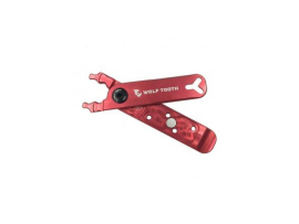 Wolf Tooth Tooth Master Link Combo Pliers red