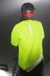 Preview: wowow Fuji Regenjacke schwarz gelb und reflektierend