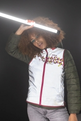 Preview: wowow Leuchtweste Damen Amy vollständig reflektierend