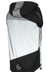 Preview: wowow Leuchtweste hooded Crosshill vollständig reflektierend