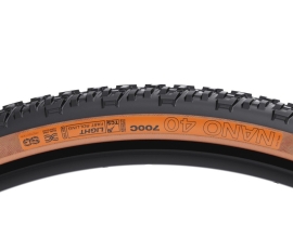 Preview: WTB Nano TCS, Light Fast Rolling, Dual DNA SG 60TPI Tan Wall 700x40 Reifen