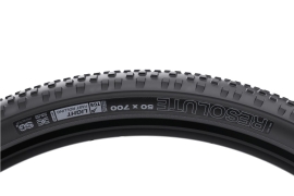 Preview: WTB Resolute TCS, Light Fast Rolling, Dual DNA SG2 120 TPI black 700x50 Reifen