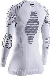 X-Bionic WOMEN Invent 4.0 Shirt LG SL white/black langarm Shirt