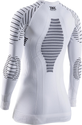 X-Bionic WOMEN Invent 4.0 Shirt LG SL white/black langarm Shirt
